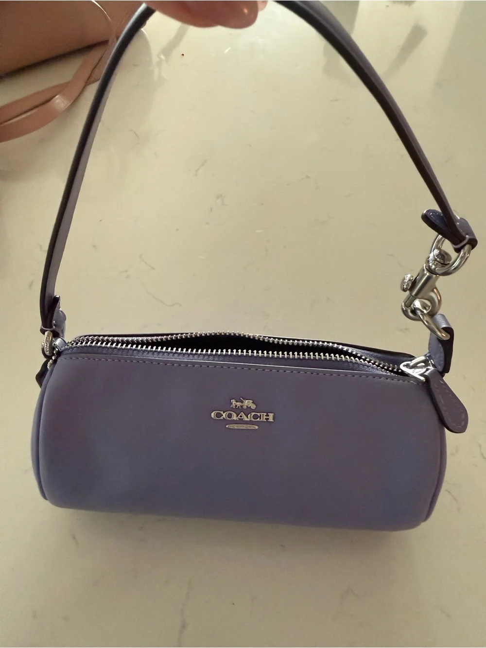 COACH Nolita Mini Leather Barrel bag/wristlet